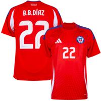 Chili Shirt Thuis 2024-2025 + B.B. Díaz 22