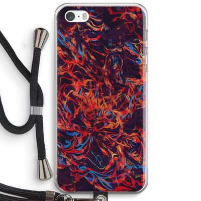 Lucifer: iPhone 5 / 5S / SE Transparant Hoesje met koord