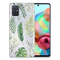 Samsung Galaxy A71 | TPU Case | Leaves