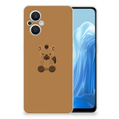 OPPO Reno8 Lite Telefoonhoesje met Naam Baby Hyena OPPO Reno8 Lite Telefoonhoesje met Naam Baby Hyena