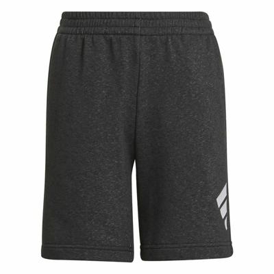 Sportbroeken voor Kinderen Adidas Future Icons 3 Stripes Zwart - Maat: 15-16 Jaar