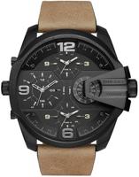 Horlogeband Diesel DZ7390 Leder Bruin