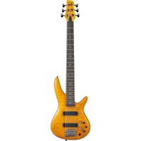 Ibanez GVB1006-AM Gerald Veasley signature basgitaar - 6 snaren - Amber