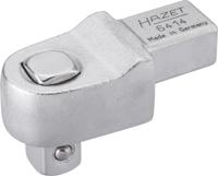 HAZET Insteekvierkantaandrijvingen 6414 · 14 x 18 mm insteekvierkant massief · 1/2 inch (12,5 mm) vierkant massief · Lengte: 63,5 mm
