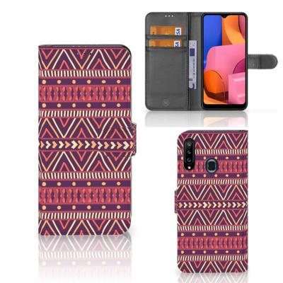 Samsung Galaxy A20s | Telefoon Hoesje | Aztec Paars