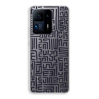 Moroccan Print: Xiaomi Mi Mix 4 Transparant Hoesje