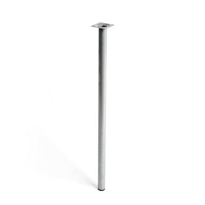 Poten Rei 401g Cilindrisch Ø 3 x 70 cm Zilverkleurig Staal Modern