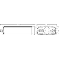 OSRAM POWERINvert gemodificeerd sine Wave inverter 12 V DC 500 W.