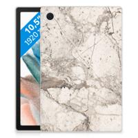 Samsung Galaxy Tab A8 2021/2022 Tablet Back Cover Marmer Beige