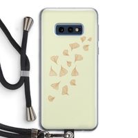 Falling Leaves: Samsung Galaxy S10e Transparant Hoesje met koord