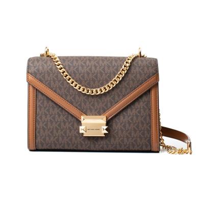 Schoudertas Michael Kors Whitney Bruin 24 x 18 x 8 cm