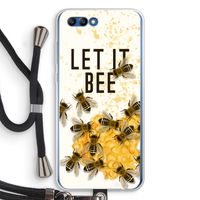 Let it bee: Honor 10 Transparant Hoesje met koord