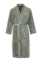 Kimono olijf unisex - badstof katoen