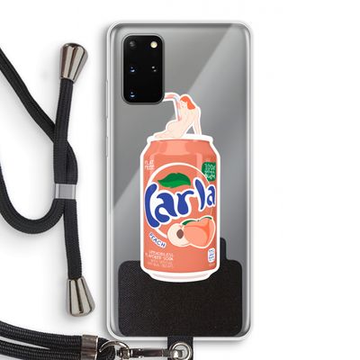 S(peach)less: Samsung Galaxy S20 Plus Transparant Hoesje met koord