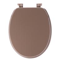 Tendance Toiletbril Breeze - lichtbruin - MDF hout - universeel - standaard wc bril