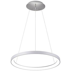 Deko Light Sculptoris 800 342199 Hanglamp LED LED vast ingebouwd Energielabel: F (A - G) 60 W Zilver