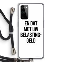 Belastinggeld: OnePlus 9 Pro Transparant Hoesje met koord