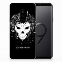 Silicone Back Case Samsung Galaxy S9 Plus Skull Hair - thumbnail