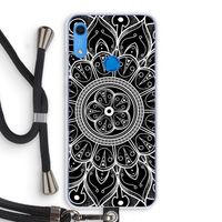 Roses Are Red: Huawei Y6s Transparant Hoesje met koord