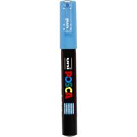 Uni-Posca Posca marker, afm pc-1m, lijndikte 0,7 mm, extra-fijn, lichtblauw, 1 stuk