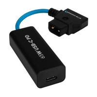 Kondor Blue Female USB-C PD naar D-Tap accu laadkabel