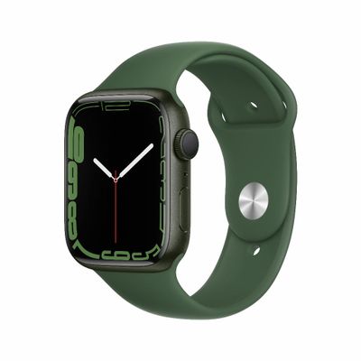 Refurbished Watch Series 7 45mm Cellular Groen Als nieuw