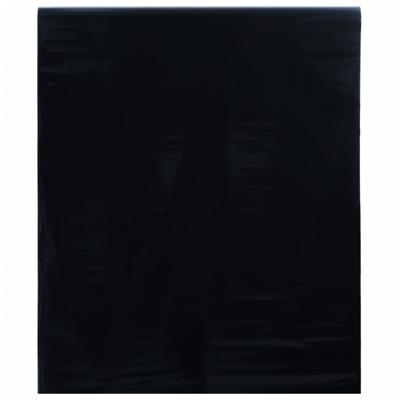 VidaXL Raamfolie statisch matzwart 45 x 2000 cm pvc