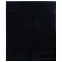 VidaXL Raamfolie statisch matzwart 45 x 2000 cm pvc VidaXL Raamfolie statisch matzwart 45 x 2000 cm pvc