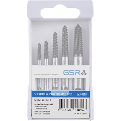 GSR 00710010 Schroefuitdraaierset M3 - M18