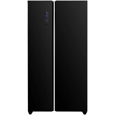 Frilec SBS236-041EB Amerikaanse koelkast Zwart