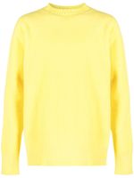 OAMC pull à logo en intarsia - Jaune