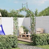 VidaXL Tuinboog speer ontwerp donkergroen