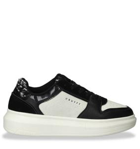 Cruyff - Tennis court black white Leerlook Dames