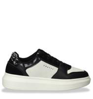 Cruyff - Tennis court black white Leerlook Dames