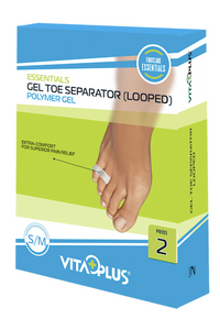 Vitaplus Essentials Gel Toe Separator (Looped) maat S/M