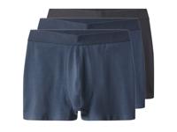 esmara Men Set van 3 heren boxers (Donkergrijs/blauw, XL)