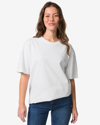 HEMA Dames T-shirt jersey essentials wit (wit)