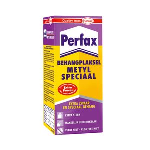 Perfax metyl speciaal behanglijm/behangplaksel 180 gram   -
