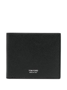 TOM FORD portefeuille pliant T Icon - Noir