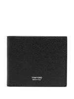 TOM FORD portefeuille pliant T Icon - Noir