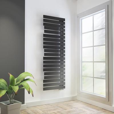Handdoekradiator HSK Yenga | 60x174.2 cm | CV en/of electrische werking | Grafiet-zwart