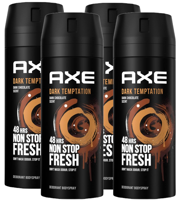 Axe Dark Temptation Deodorant Bodyspray - Multiverpakking Axe Dark Temptation Deodorant Bodyspray - Multiverpakking