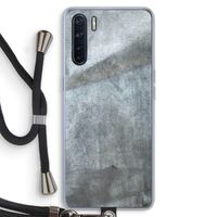 Grey Stone: Oppo A91 Transparant Hoesje met koord