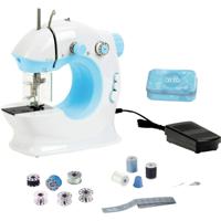 Theo klein 7929 naaimachine voor kinderen I veilig en ongecompliceerd I 2 snelheidsstanden, boven- en onderdraad I speelgoed voor kinderen vanaf 8 jaar