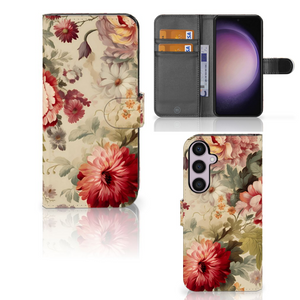 Hoesje voor Samsung Galaxy S24 Plus Bloemen