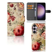 Hoesje voor Samsung Galaxy S24 Plus Bloemen - thumbnail