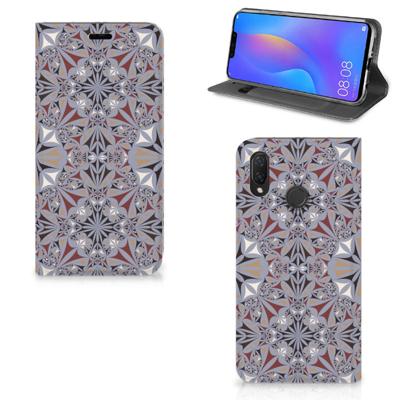 Huawei P Smart Plus | Standcase | Flower Tiles