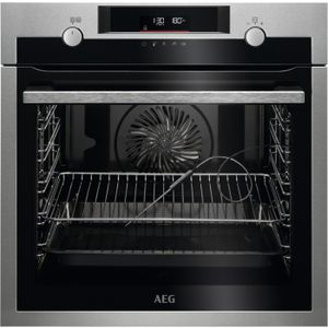 AEG BPS556060M Inbouw combi stoomoven Rvs