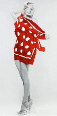 Kunstdruk Bert Reisfeld - Marilyn at the Beach, 1953 50x100cm