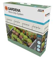GARDENA Startset voor verhoogde bloembedden en moestuinen (35 planten) druppelaar
